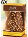 (6 Eggs) Lindt - Grand Plaisir - Dark Chocolate with Almonds and Caramel - 300g NEW