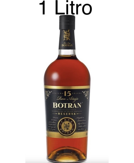 Casa Botran - Rum Anejo 15 Years - Sistema Solera Reserva - 100cl