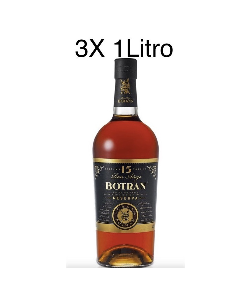 Casa Botran - Rum Anejo 15 Anni - Sistema Solera Reserva - 100cl