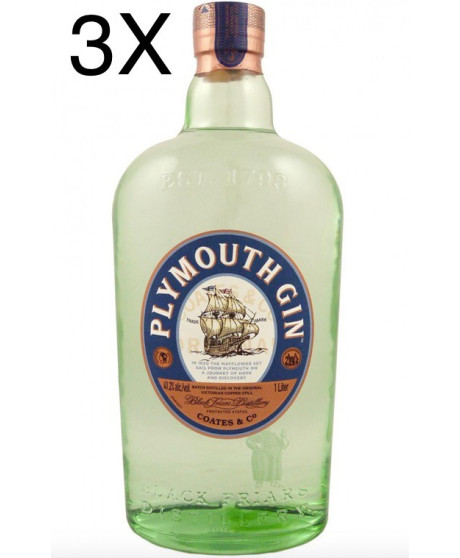 Black Friars Distillery - Plymouth Gin - Original Strength - 70cl Black Friars Distillery - Plymouth Gin - Original Strength - 70cl