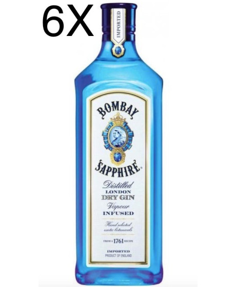 (6 BOTTIGLIE) Bombay Sapphire - London Dry Gin - 70cl