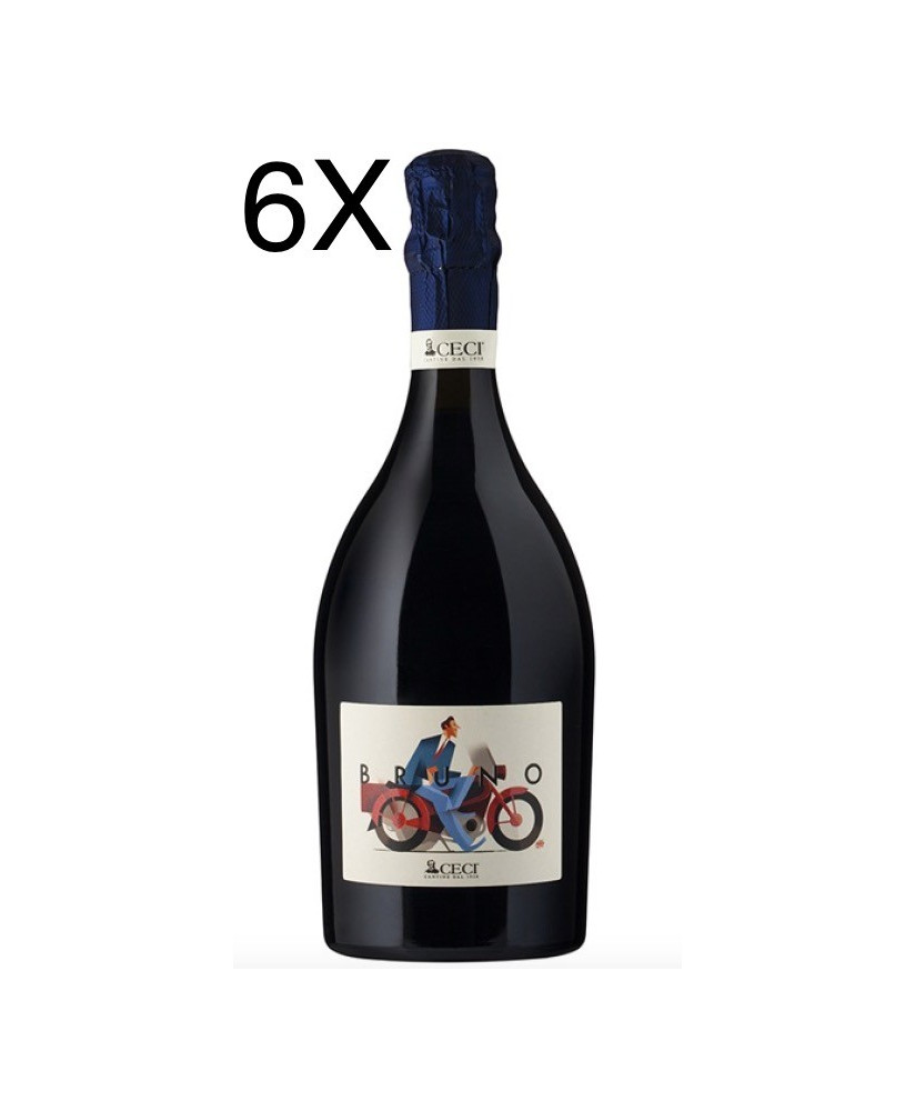 (3 BOTTIGLIE) Cantine Ceci - Bruno - Lambrusco Spumante Brut - Emilia IGT - 75cl