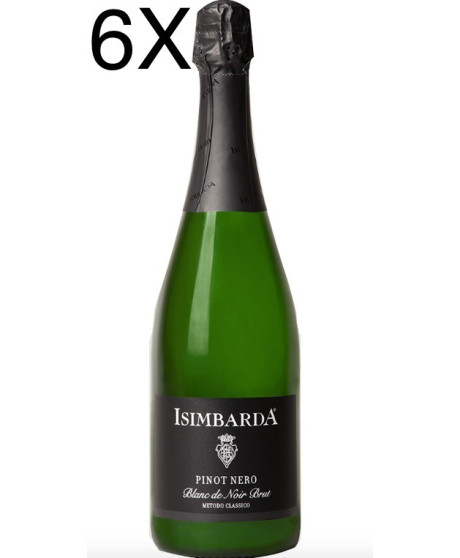 (3 BOTTLES) Isimbarda - Blanc de Noir Brut 2015 - Metodo Classico - Oltrepo' Pavese DOC - 75cl