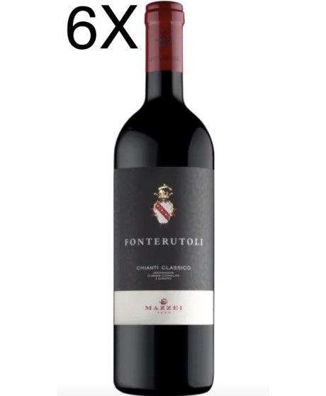 (6 BOTTLES) Mazzei - Castello di Fonterutoli 2021 - Chianti classico DOCG - 75cl