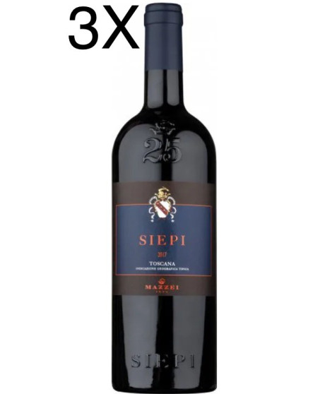 (3 BOTTLES) Mazzei - Siepi 2017 - Toscana IGT - 75cl