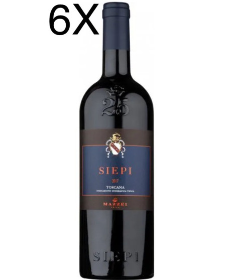 (6 BOTTLES) Mazzei - Siepi 2017 - Toscana IGT - 75cl