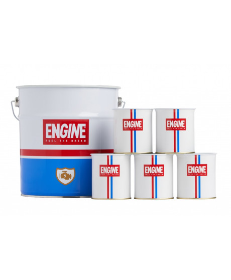 Gin Engine -  Ice Bucket + 5 TIN GLASS