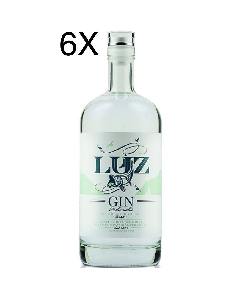 (3 BOTTLES) Marzadro - Gin Luz - Garda Lake - 70cl