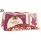 (3 EASTER CAKES X 800g) LE TRE MARIE - COLOMBA &quot;BIANCO RUBINO&quot;