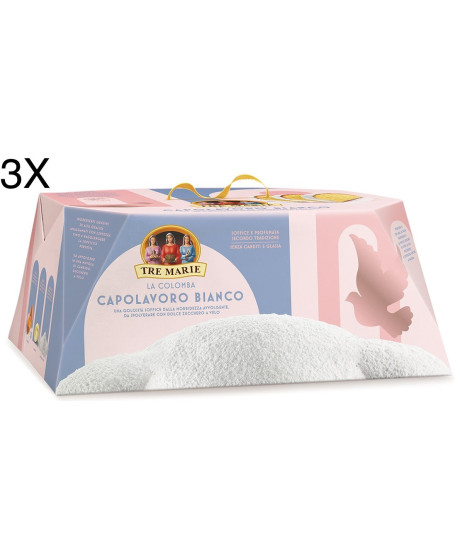 Sale online Easter Cake "colomba" handmade from Milan TRE MARIE limited edition Belle Epoque (Typical Italian Easter cake). Shop