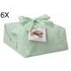 (6 EASTER CAKES X 1000g) LOISON -  &quot;COLOMBA&quot; CLASSIC ROYAL