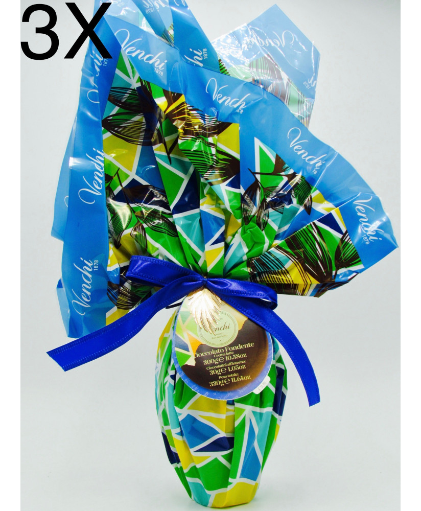 Venchi - Dark Chocolate eggs filled with milk cream - 300g
