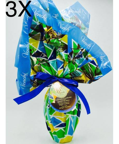 Venchi - Dark Chocolate eggs filled with milk cream - 300g Venchi - Dark Chocolate eggs filled with milk cream - 300g