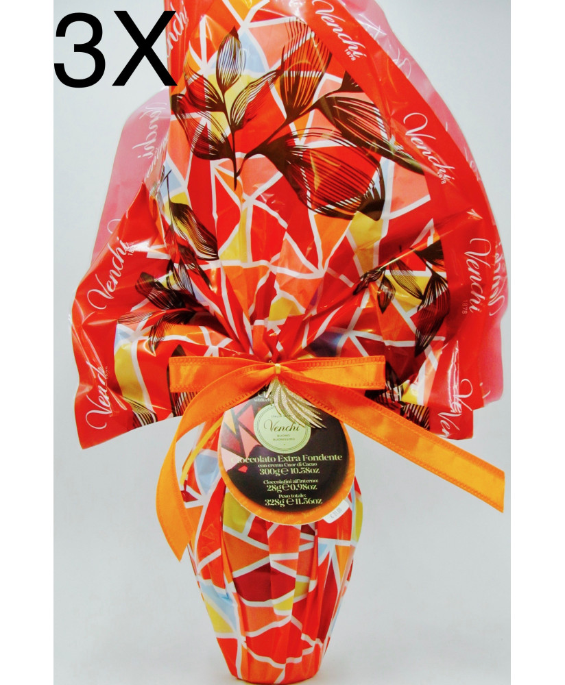 Venchi - Dark Chocolate eggs filled with cocoa cream - 300g
