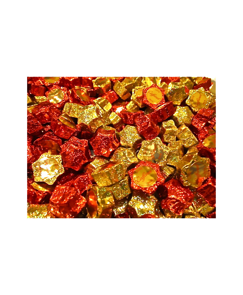 Vendita online cioccolatini a forma di Stella Caffarel di Torino - Cioccolato al latte. Shop on line cioccolatini al latte a for