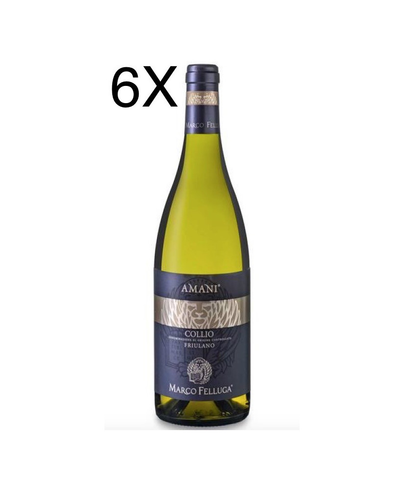 (3 BOTTIGLIE) Marco Felluga - Amani 2019 - Friulano - Collio DOC - 75cl