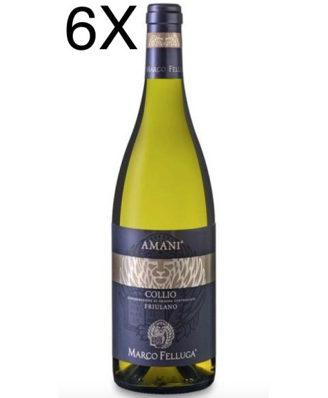 (6 BOTTLES) Marco Felluga - Amani 2021 - Friulano - Collio DOC - 75cl