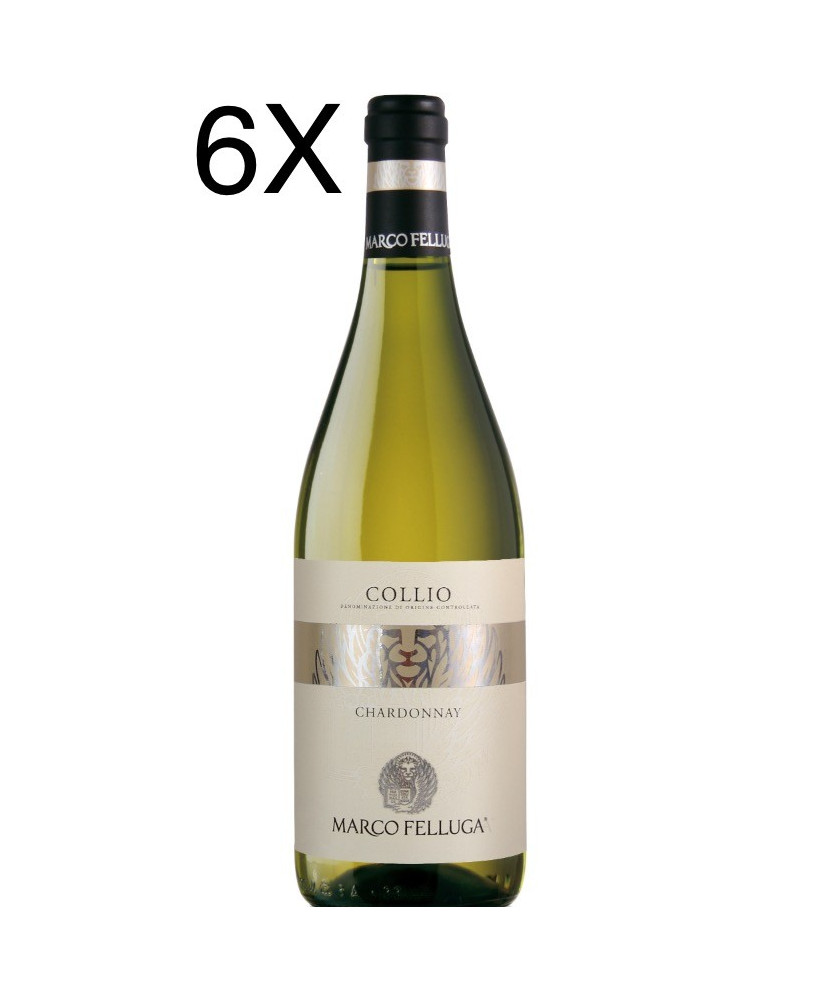 (3 BOTTLES) Marco Felluga - Chardonnay 2019 - Collio DOC - 75cl