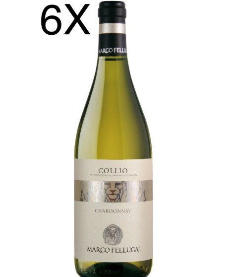 (3 BOTTIGLIE) Marco Felluga - Chardonnay 2019 - Collio DOC - 75cl (3 BOTTIGLIE) Marco Felluga - Chardonnay 2019 - Collio DOC - 75cl