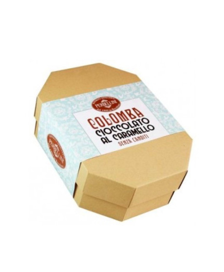 PERBELLINI - COLOMBA CIOCCOLATO AL LATTE E CARAMELLO - 750g