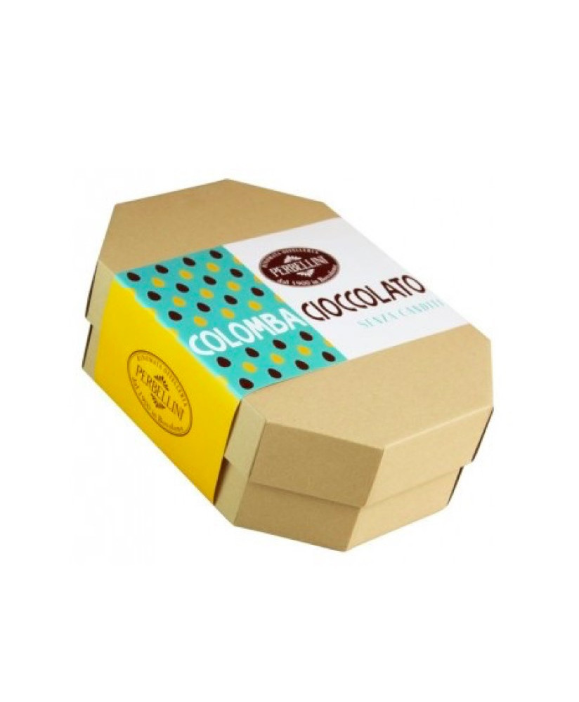 PERBELLINI - COLOMBA CIOCCOLATO AL LATTE E CARAMELLO - 750g