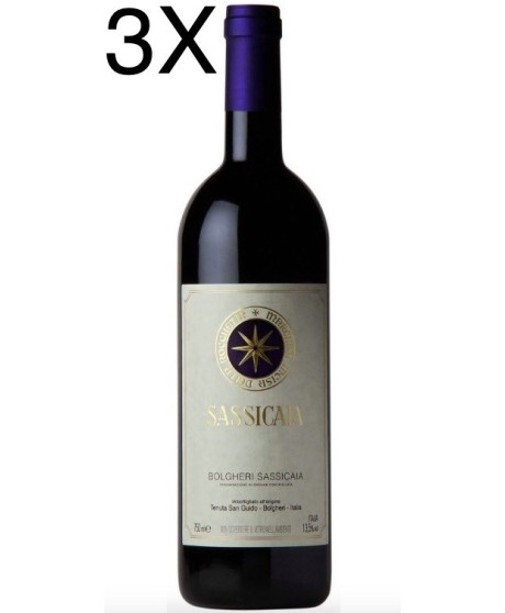 (3 BOTTLES) Tenuta San Guido - Sassicaia 2017 - DOC - 75cl