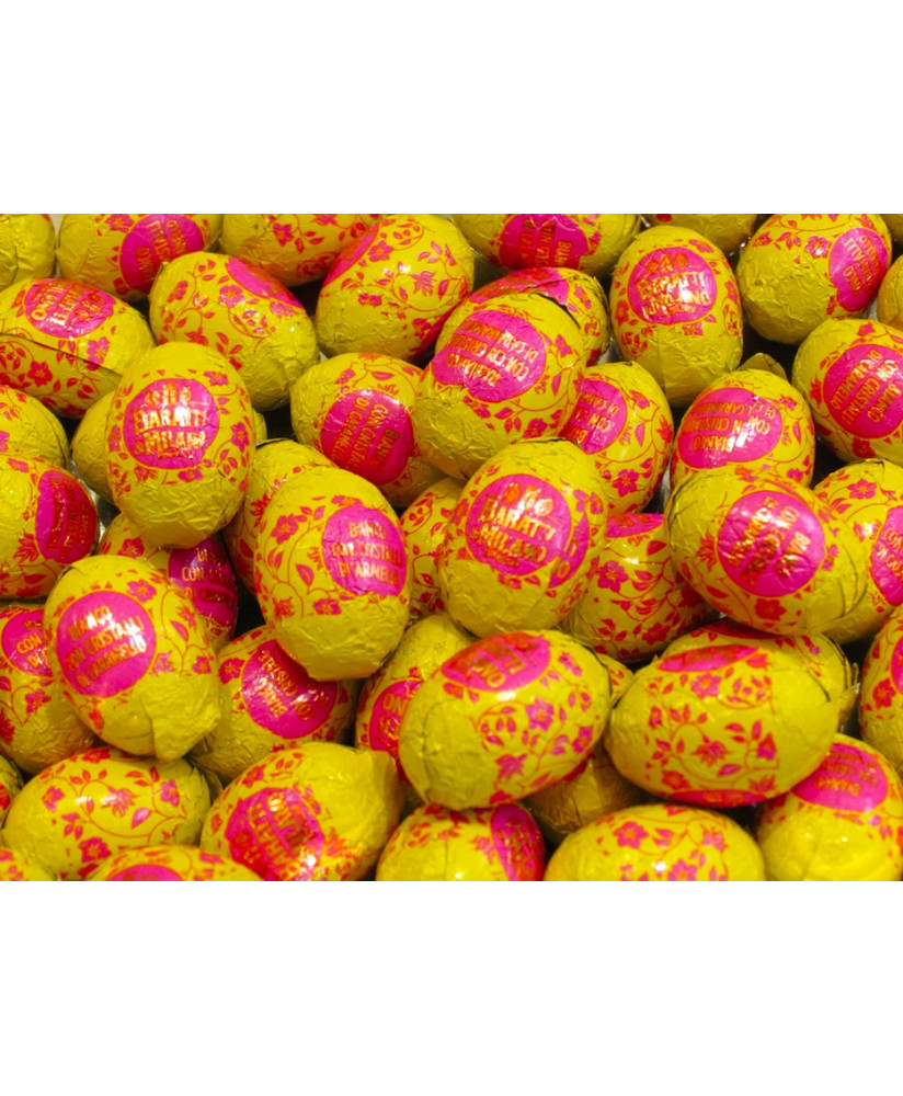 Vendita online ovetti Baratti & Milano di cioccolato al latte con ripieno gusto Yogurt. Shop on line ovette di Pasqua di cioccol