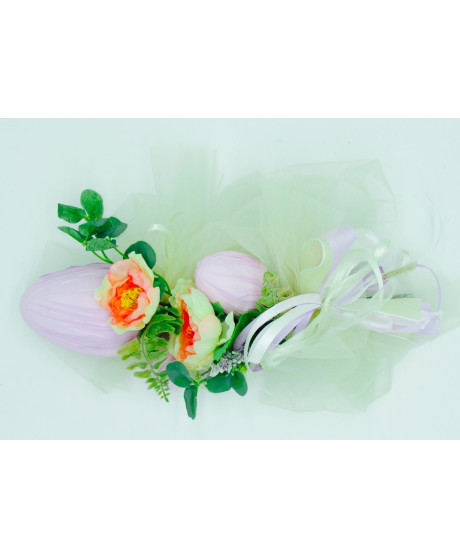 Buy online Flower Bouquet with Italian Chocolate Eggs. Online sales Italian Style gift for Easter. Shop on line italian chocolat