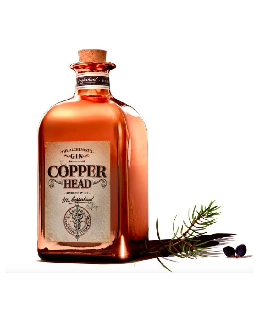 Buy Online copperhead gin produced in london with the use of juniper berry. Shop online copperhead gin. 