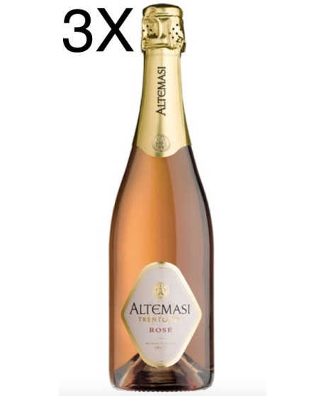 (3 BOTTIGLIE) Cavit Altemasi - Rosé Brut - Metodo Classico - Trento DOC - 75cl