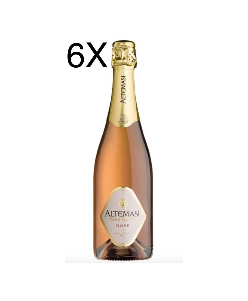 (6 BOTTIGLIE) Cavit Altemasi - Rosé Brut - Metodo Classico - Trento DOC - 75cl