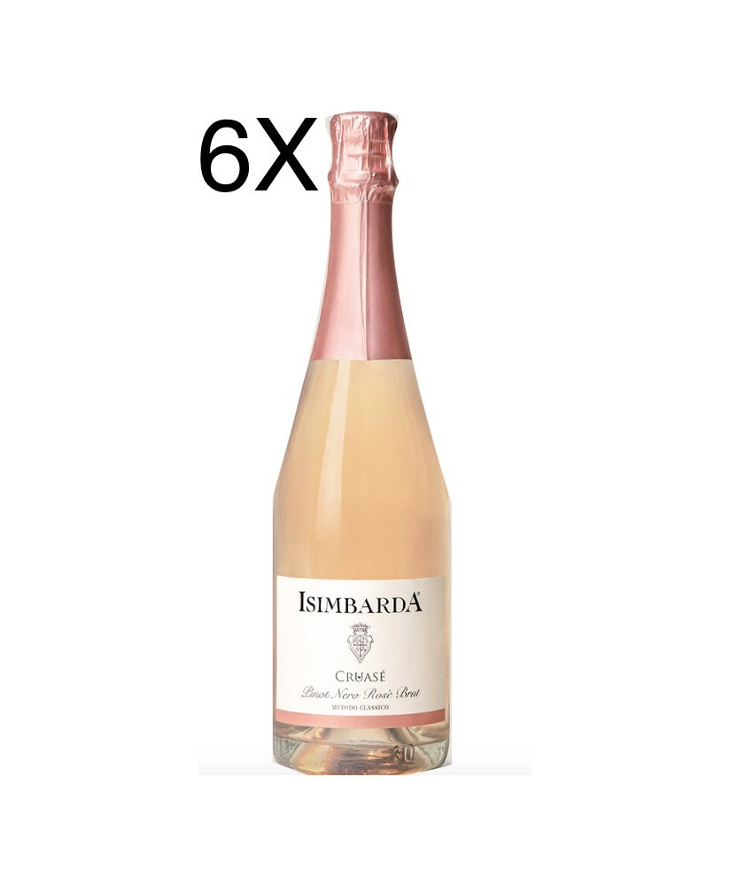 (3 BOTTIGLIE) Isimbarda - Cruasé - Pinot Nero Rosè Brut - Metodo Classico - Oltrepo' Pavese DOCG - 75cl