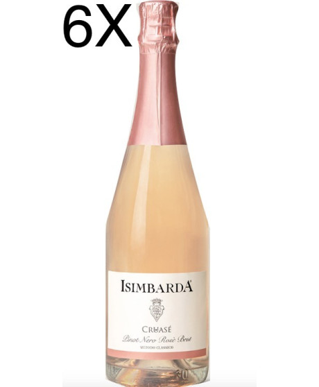 (3 BOTTIGLIE) Isimbarda - Cruasé - Pinot Nero Rosè Brut - Metodo Classico - Oltrepo' Pavese DOCG - 75cl