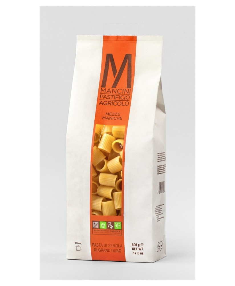 vendita online pasta mancini miglior prezzo on line mezze maniche di semola di grano duro azienda agricola mancini di monte san