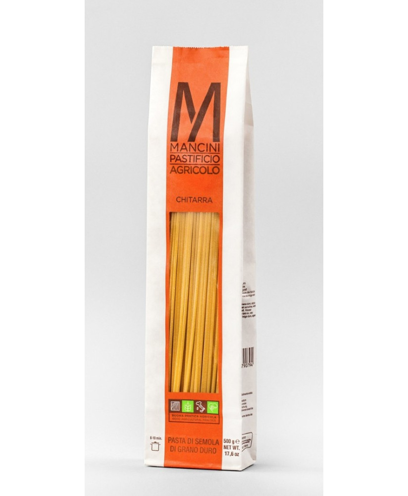 sale online Italian pasta mancini best price online spaghetti chitarra high quality pasta farm mancini