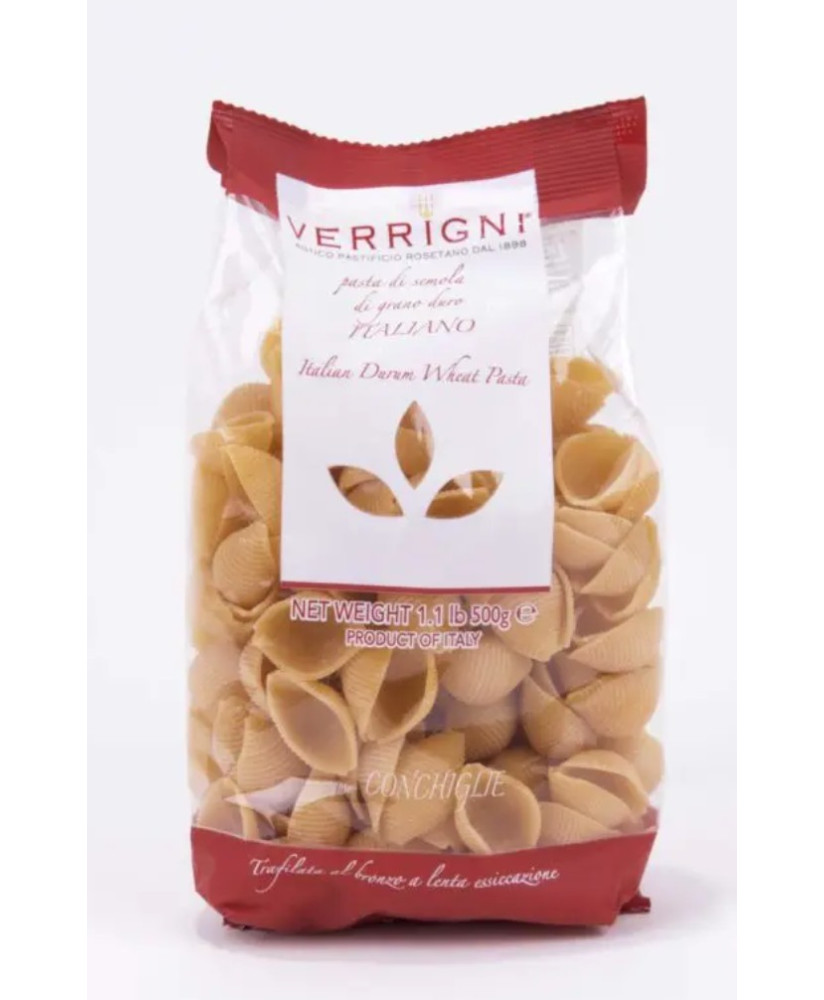 Vendita online Pasta artigianale Verrigni Conchiglie, shop online Antico Pastificio Rosetano verrigni conchiglie, vendita on lin