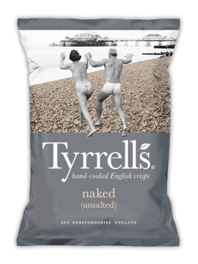 Tyrrels - Potato Crisps No Salt -150g