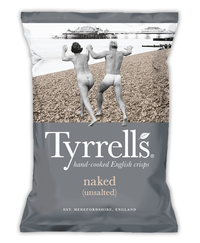 Tyrrels - Potato Crisps No Salt -150g