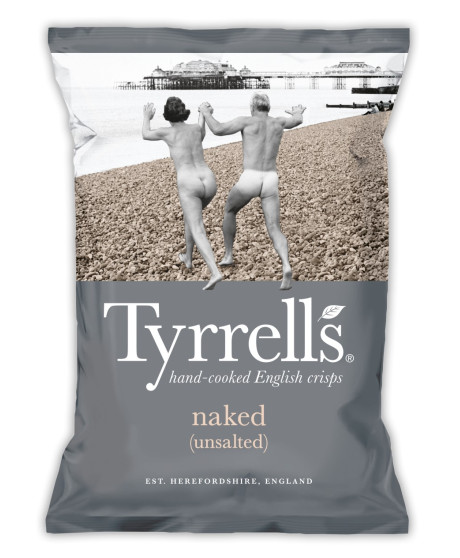 Tyrrels - Potato Crisps No Salt -150g