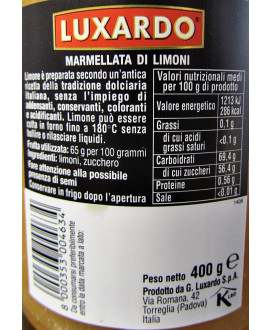 Luxardo - Lemon Marmelade 400g