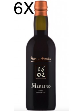 (6 BOTTLES) Pojer & Sandri - Merlino 21/08 - Rosso Fortificato delle Dolomiti - Vino Liquoroso - 50cl
