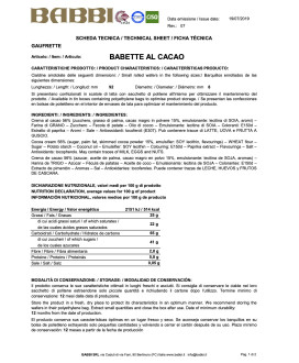 Vendita online Babette Babbi - Gaufrette di cialda ripiene di crema al cacao. Shop on-line Cialdine Babbi ripiene di cioccolato