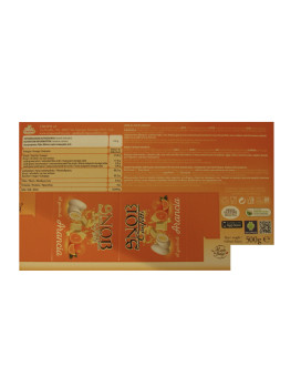 vendita online confetti snob crispo bianchi ripieni di frutta al gusto di arancia con mandorla tostata ricoperta di cioccolato s