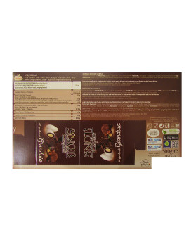 Vendita online confetti Crispo ripieni al cioccolato Gianduja. Snob Mandorla e Gianduia. Shop on line Confetti Crispo ripieni co