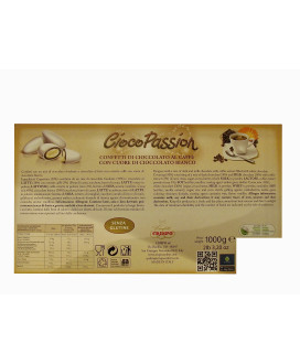 Vendita online confetti ripieni gusto Caffe' Ciocopassion Crispo scatola da 1000g. Shop on-line confetti Cioco Pa