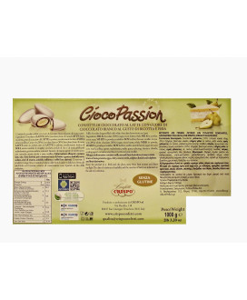 Vendita online confetti ripieni di Ricotta e Pera Ciocopassion Crispo scatola da 1000g. Shop on-line confetti Cio