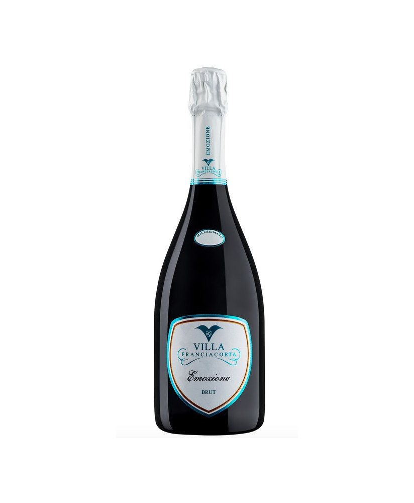 Sale online Italian Villa Franciacorta Brut Vintage 2010. Emotion Grapes: Chardonnay, Pinot Noir and Pinot Blanc. Sparkling whit
