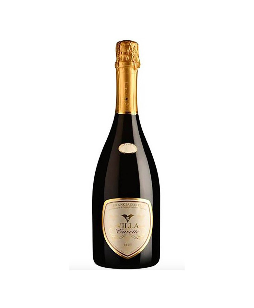 Vendita online Franciacorta Villa Cuvette Millesimato 2007. Uvaggio: Chardonnay, Pinot Nero. Miglior prezzo franciacorta Villa