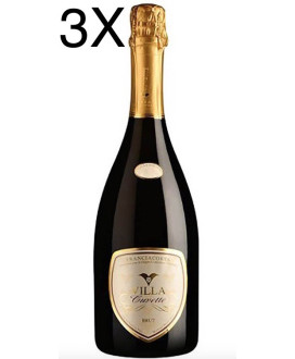 Vendita online Franciacorta Villa Cuvette Millesimato 2007. Uvaggio: Chardonnay, Pinot Nero. Miglior prezzo franciacorta Villa