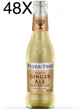 48 BOTTLES - Fever Tree - Ginger Ale - 20cl